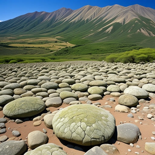 在一个遥远的国度，有一座完全由流纹岩构成的山。当地人相信这座山是神赐的礼物，因为它独特的美丽图案。一天，一位地质学家访问了这个地区，并对流纹岩的组成感到惊讶。他研究后发现，流纹岩是在数百万年前的火山爆发中形成的。这一发现不仅增加了这座山的意义，还为该地区的地质历史提供了宝贵的见解。